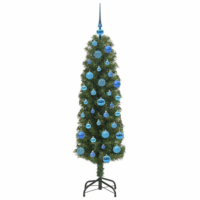 Brad de Crăciun artificial Verde 150 cm PVC și oțel și plastic - WALTI WALTI