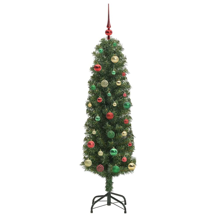 Brad de Crăciun artificial Verde 150 cm PVC și oțel și plastic - WALTI WALTI