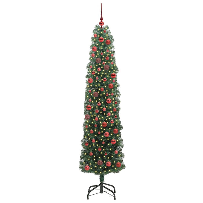 Brad de Crăciun artificial Verde 180 cm PVC și oțel și plastic - WALTI WALTI