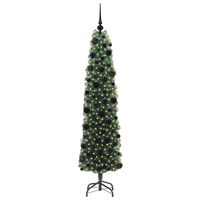 Brad de Crăciun artificial Verde 180 cm PVC și oțel și plastic - WALTI WALTI