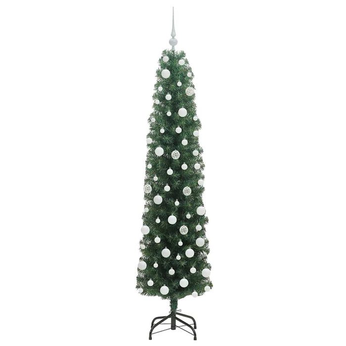 Brad de Crăciun artificial Verde 180 cm PVC și oțel și plastic - WALTI WALTI