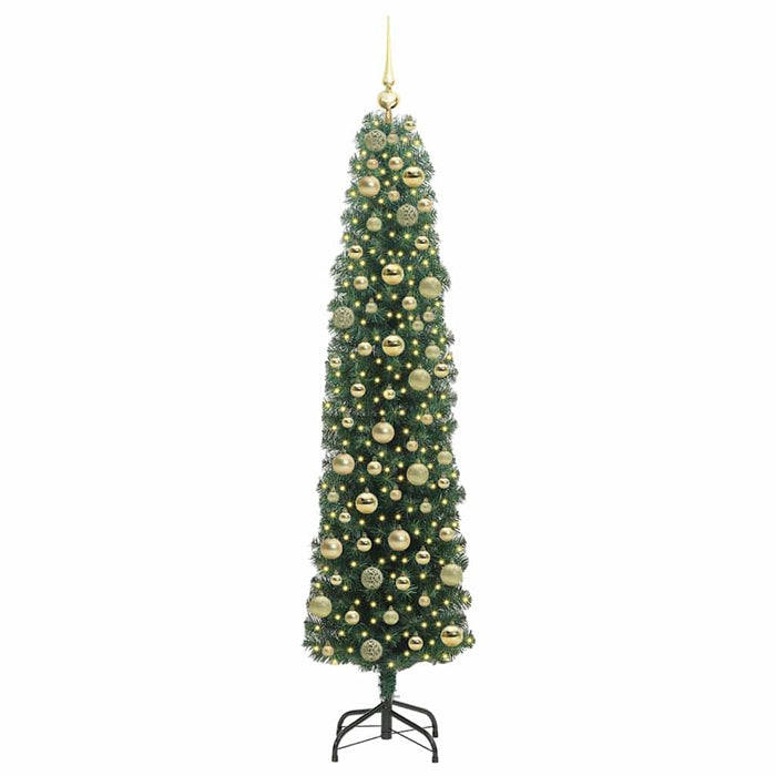 Brad de Crăciun artificial Verde 180 cm PVC și oțel și plastic WALTI