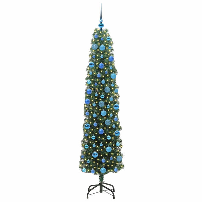 Brad de Crăciun artificial Verde 180 cm PVC și oțel și plastic - WALTI WALTI