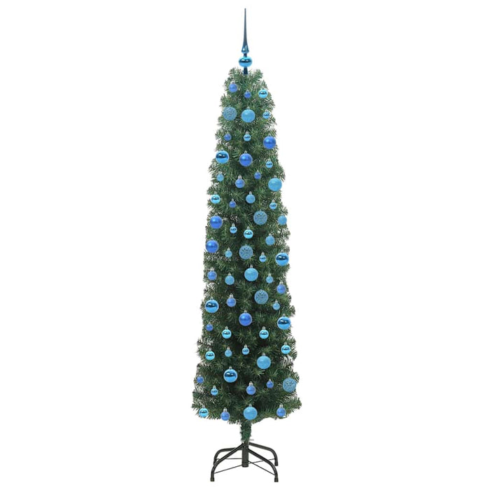 Brad de Crăciun artificial Verde 180 cm PVC și oțel și plastic - WALTI WALTI