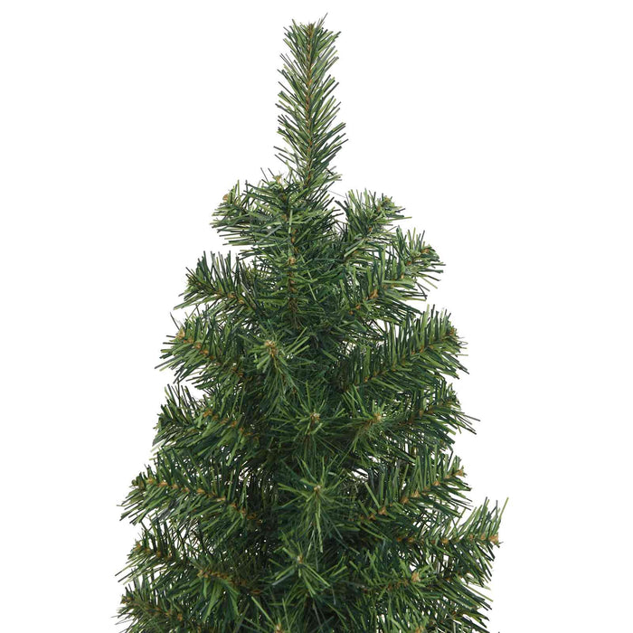 Brad de Crăciun artificial Verde 210 cm PVC și oțel și plastic - WALTI WALTI