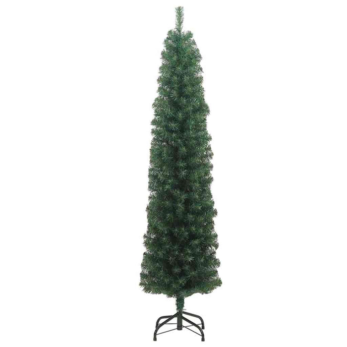Brad de Crăciun artificial Verde 210 cm PVC și oțel și plastic WALTI