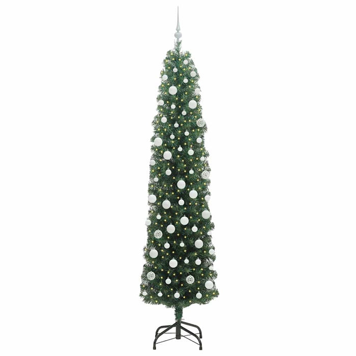Brad de Crăciun artificial Verde 210 cm PVC și oțel și plastic WALTI