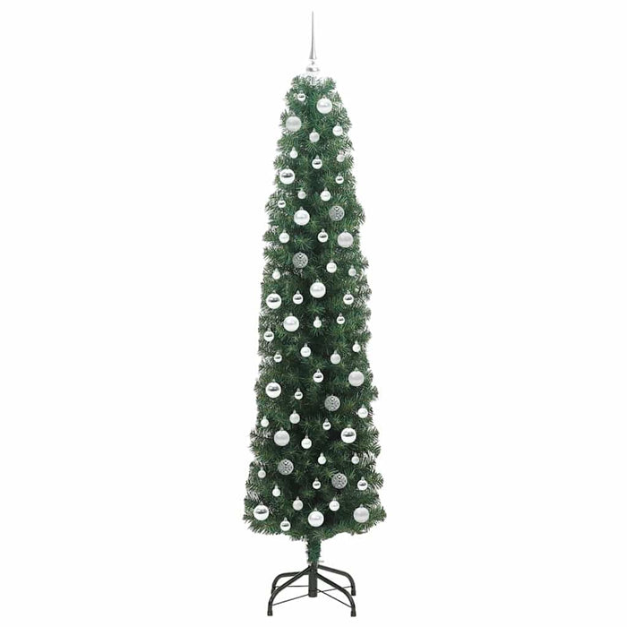 Brad de Crăciun artificial Verde 210 cm PVC și oțel și plastic WALTI
