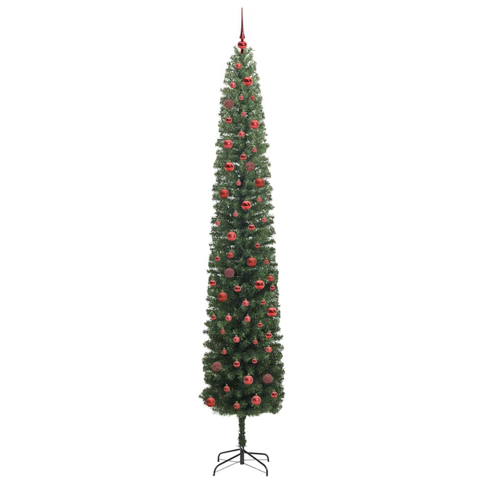 Brad de Crăciun artificial Verde 270 cm PVC și oțel și plastic WALTI