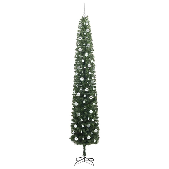 Brad de Crăciun artificial Verde 270 cm PVC și oțel și plastic WALTI