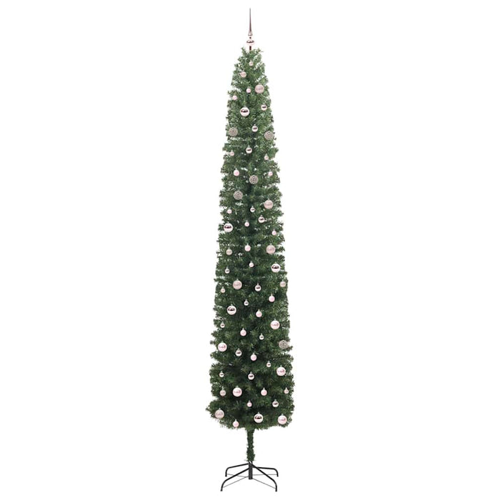 Brad de Crăciun artificial Verde 300 cm PVC și oțel și plastic - WALTI WALTI