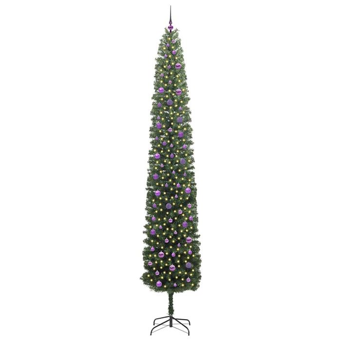 Brad de Crăciun artificial Verde 300 cm PVC și oțel și plastic - WALTI WALTI