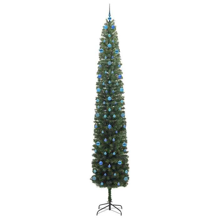 Brad de Crăciun artificial Verde 300 cm PVC și oțel și plastic - WALTI WALTI