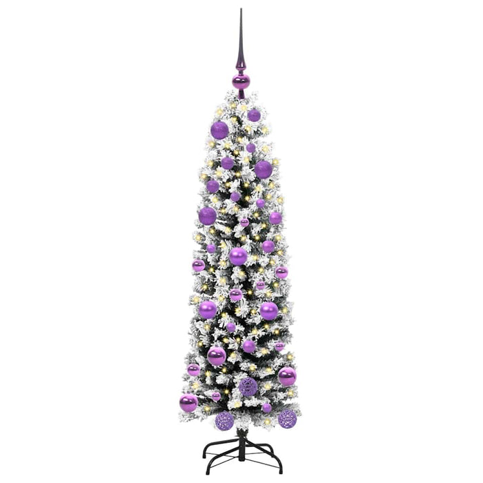 Brad de Crăciun artificial Verde 120 cm PVC și oțel și plastic WALTI
