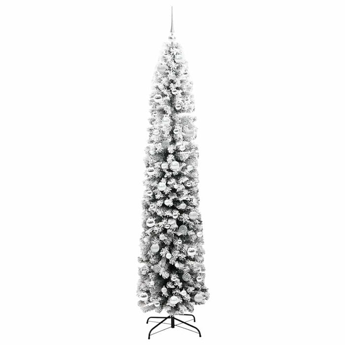 Brad de Crăciun artificial Verde 210 cm PVC și oțel și plastic - WALTI WALTI