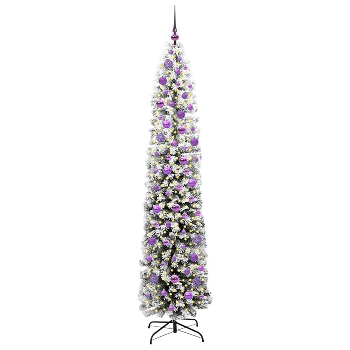 Brad de Crăciun artificial Verde 210 cm PVC și oțel și plastic - WALTI WALTI