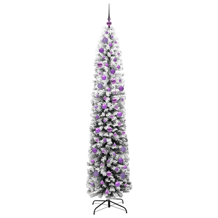 Brad de Crăciun artificial Verde 210 cm PVC și oțel și plastic - WALTI WALTI