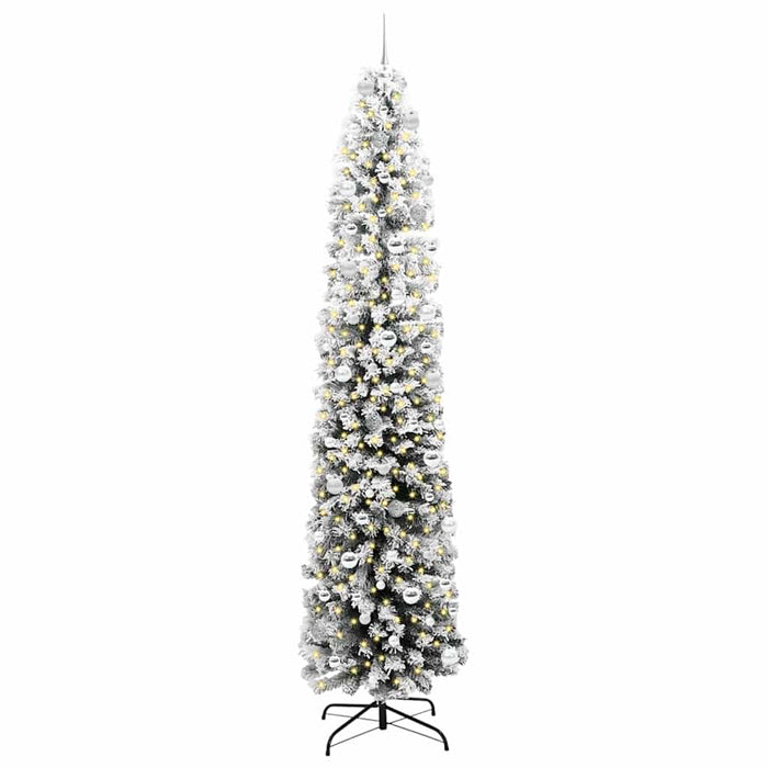 Brad de Crăciun artificial Verde 240 cm PVC și oțel și plastic - WALTI WALTI