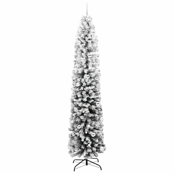 Brad de Crăciun artificial Verde 240 cm PVC și oțel și plastic - WALTI WALTI