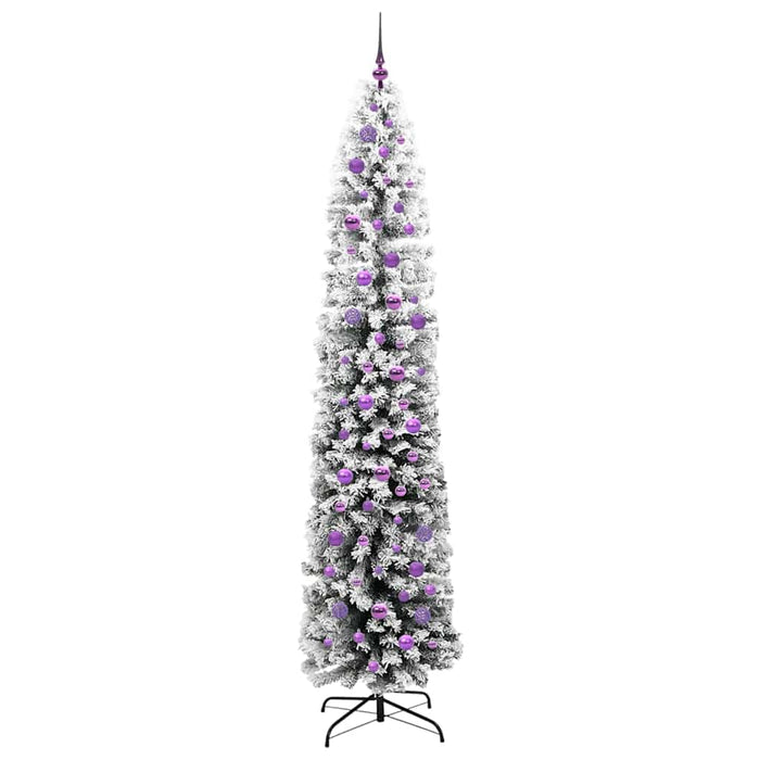 Brad de Crăciun artificial Verde 240 cm PVC și oțel și plastic - WALTI WALTI