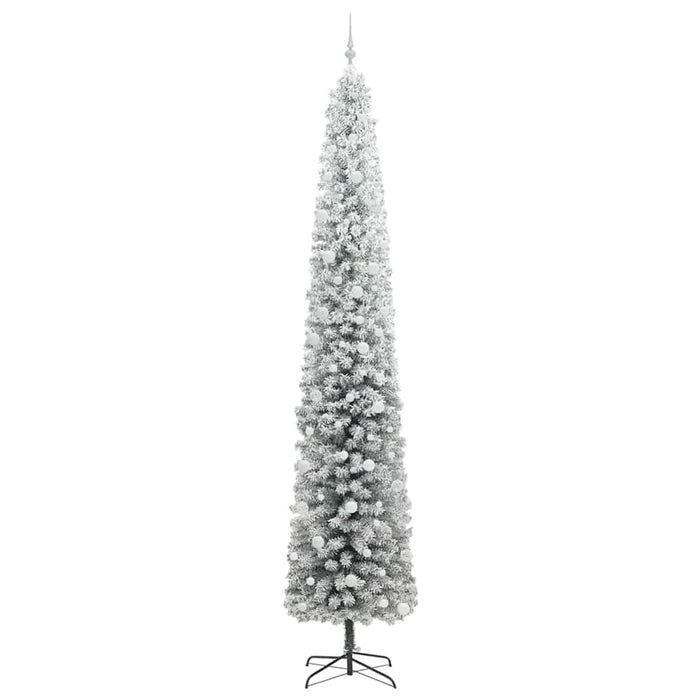 Brad de Crăciun artificial Verde 270 cm PVC și oțel și plastic - WALTI WALTI