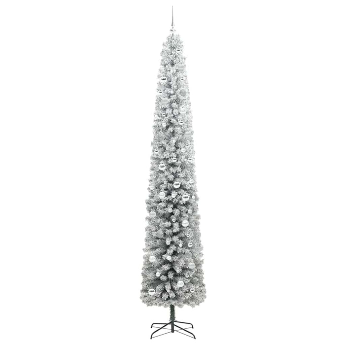 Brad de Crăciun artificial Verde 270 cm PVC și oțel și plastic - WALTI WALTI