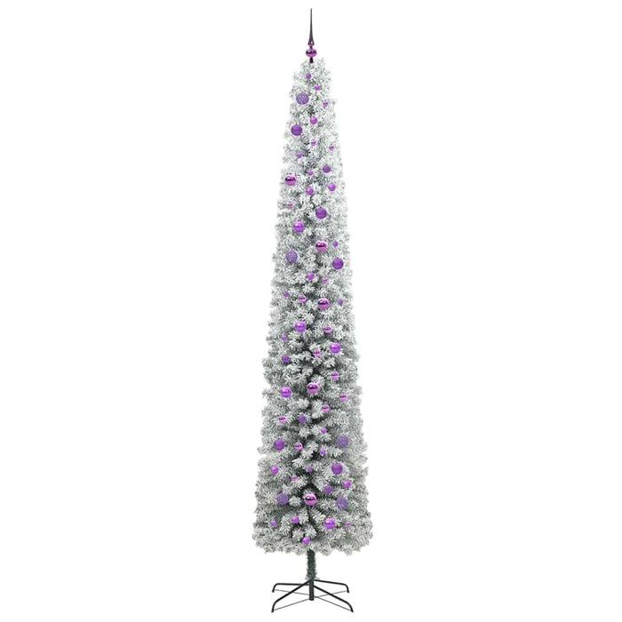 Brad de Crăciun artificial Verde 270 cm PVC și oțel și plastic - WALTI WALTI