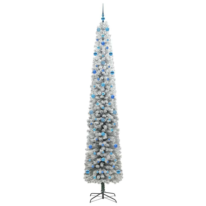 Brad de Crăciun artificial Verde 270 cm PVC și oțel și plastic - WALTI WALTI