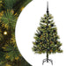 Pom de Crăciun Artificial cu Ramuri Articulare și Conuri 120 cm - WALTI WALTI