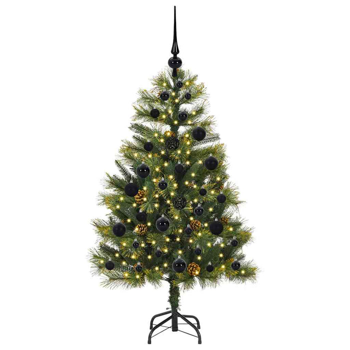 Pom de Crăciun Artificial cu Ramuri Articulare și Conuri 120 cm - WALTI WALTI
