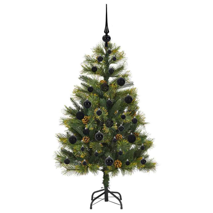 Pom de Crăciun Artificial cu Ramuri Articulare și Conuri 120 cm - WALTI WALTI
