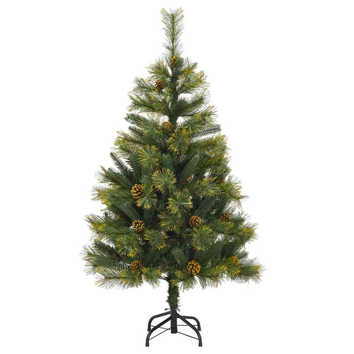 Pom de Crăciun Artificial cu Ramuri Articulare și Conuri 120 cm - WALTI WALTI