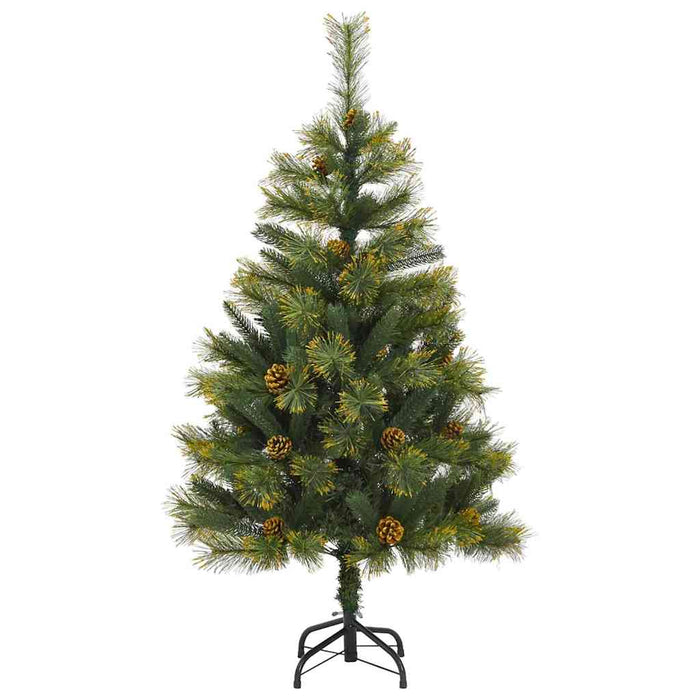 Pom de Crăciun Artificial cu Ramuri Articulare și Conuri 120 cm - WALTI WALTI