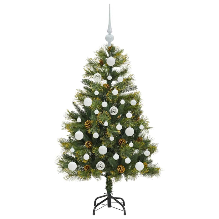 Pom de Crăciun Artificial cu Ramuri Articulare și Conuri 120 cm - WALTI WALTI