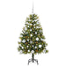 Pom de Crăciun Artificial cu Ramuri Articulare și Conuri 120 cm - WALTI WALTI