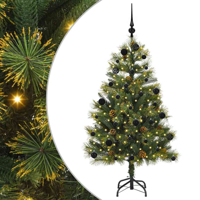 Pom de Crăciun Artificial cu Ramuri Articulare și Conuri 150 cm - WALTI WALTI