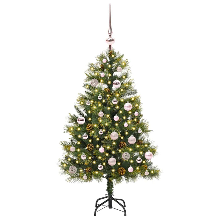 Pom de Crăciun Artificial cu Ramuri Articulare și Conuri 150 cm - WALTI WALTI