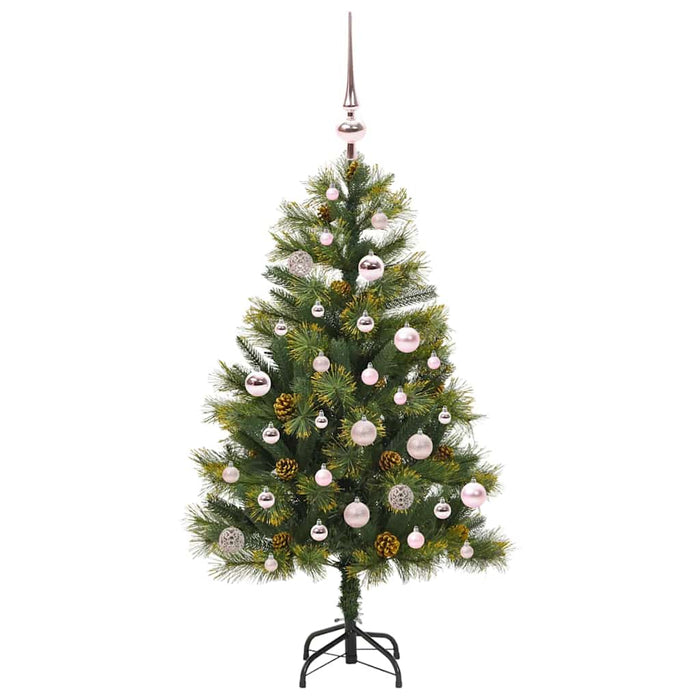 Pom de Crăciun Artificial cu Ramuri Articulare și Conuri 150 cm - WALTI WALTI