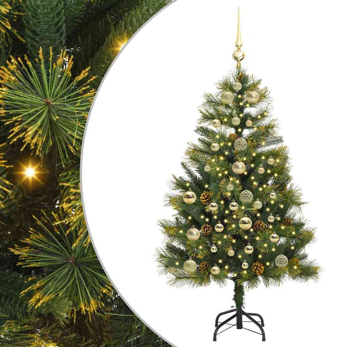 Pom de Crăciun Artificial cu Ramuri Articulare și Conuri 150 cm - WALTI WALTI