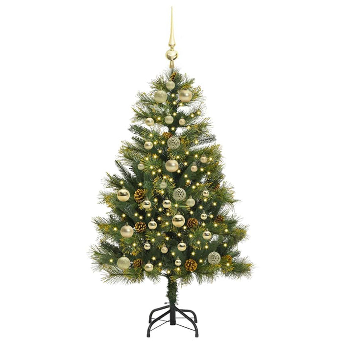 Pom de Crăciun Artificial cu Ramuri Articulare și Conuri 150 cm - WALTI WALTI