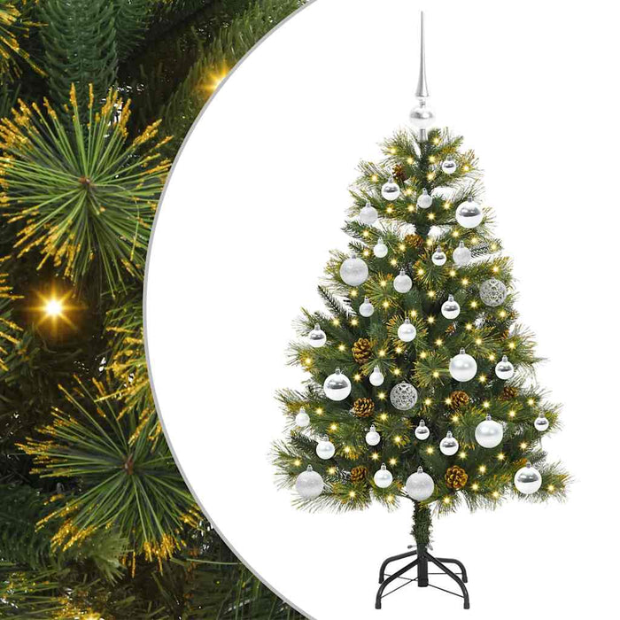 Pom de Crăciun Artificial cu Ramuri Articulare și Conuri 150 cm - WALTI WALTI