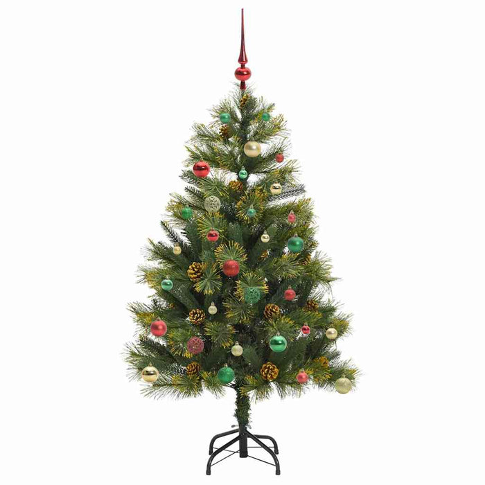 Pom de Crăciun Artificial cu Ramuri Articulare și Conuri 150 cm - WALTI WALTI