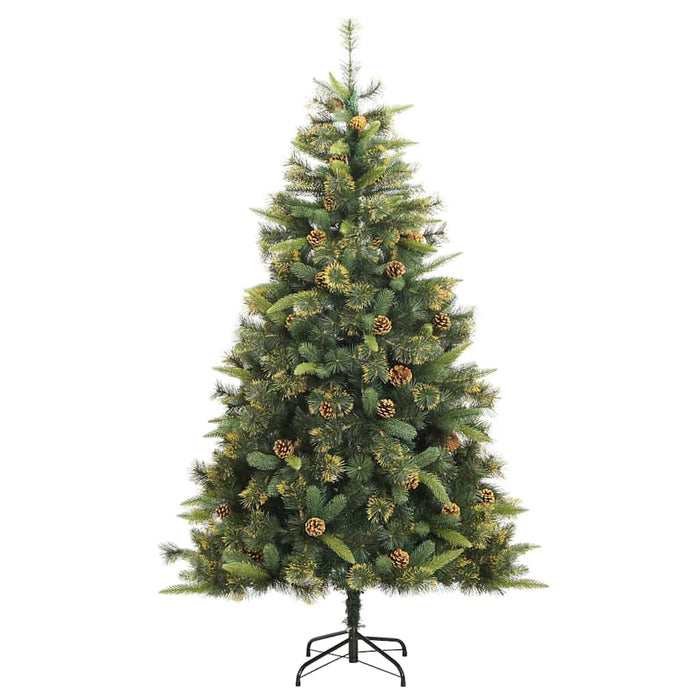 Pom de Crăciun Artificial cu Ramuri Articulare și Conuri 180 cm WALTI
