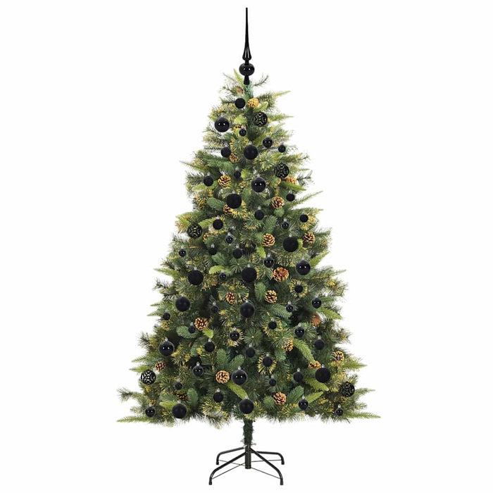 Pom de Crăciun Artificial cu Ramuri Articulare și Conuri 180 cm WALTI