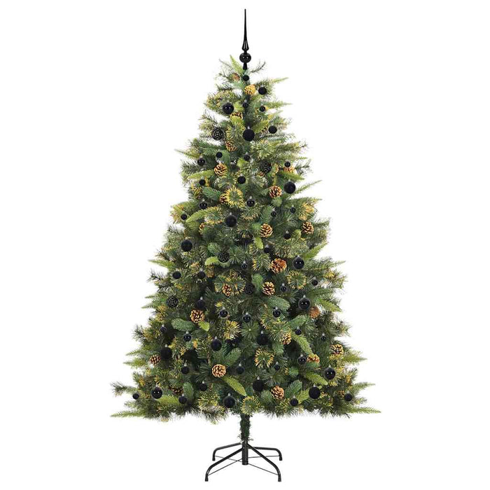 Pom de Crăciun Artificial cu Ramuri Articulare și Conuri 210 cm WALTI