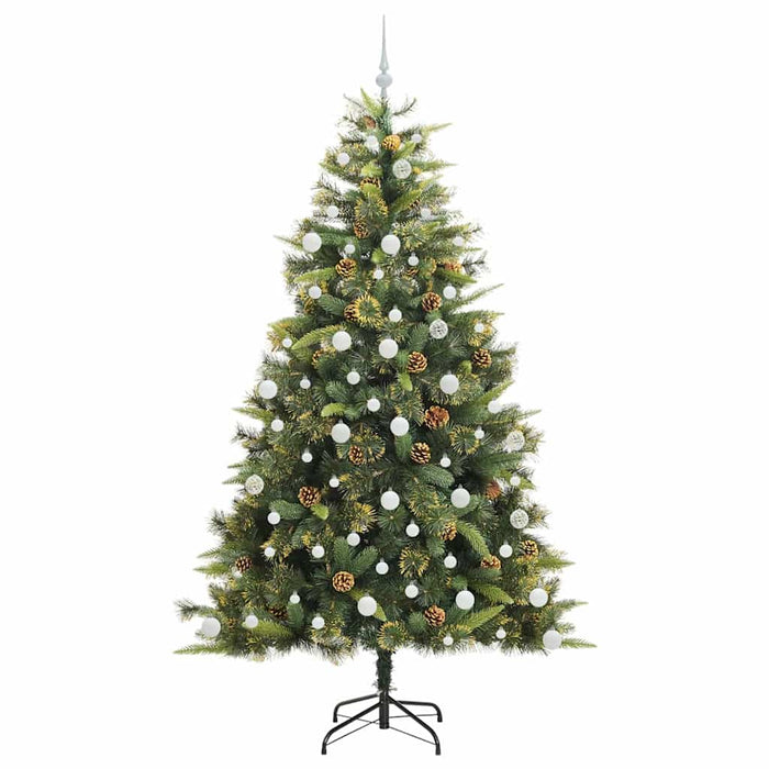 Pom de Crăciun Artificial cu Ramuri Articulare și Conuri 210 cm WALTI