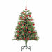 Brad de Crăciun artificial Verde 150 cm PVC și Metal - WALTI WALTI