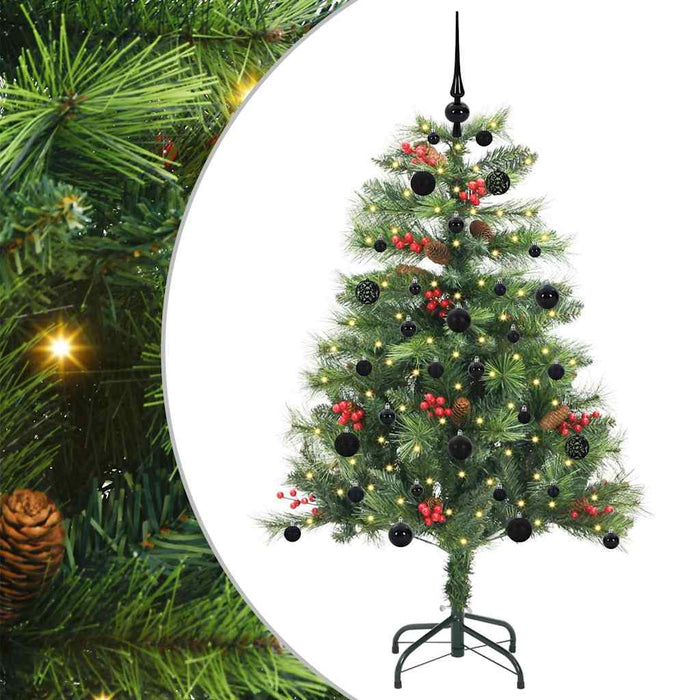 Brad de Crăciun artificial Verde 150 cm PVC și Metal - WALTI WALTI