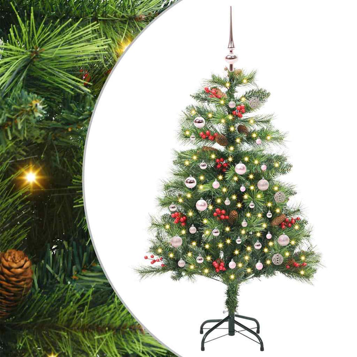 Brad de Crăciun artificial Verde 150 cm PVC și Metal - WALTI WALTI