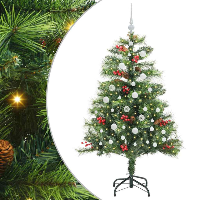 Brad de Crăciun artificial Verde 150 cm PVC și Metal - WALTI WALTI